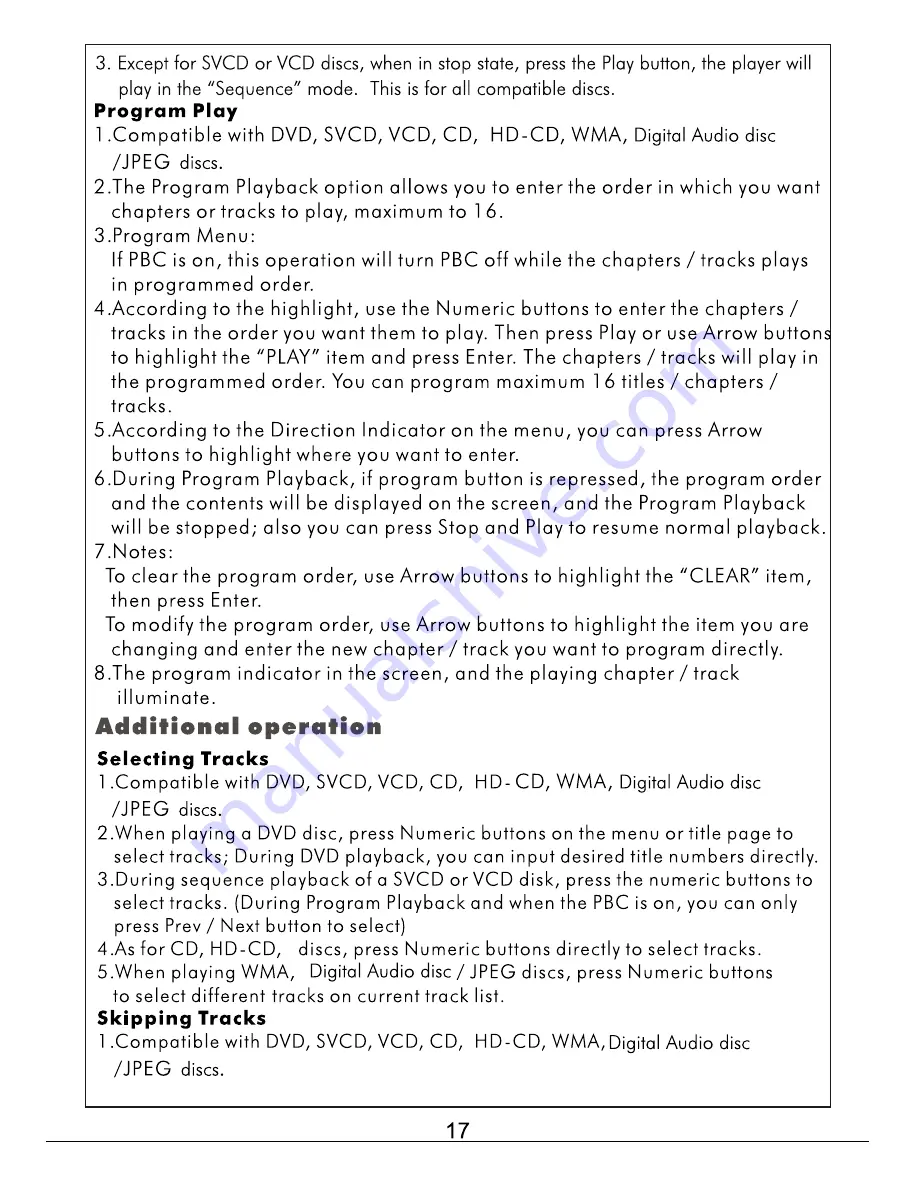 Akura ATLDVD3230W-HD Instruction Manual Download Page 18