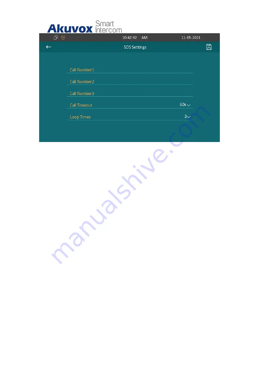 Akuvox C313W-2 Manual Download Page 59