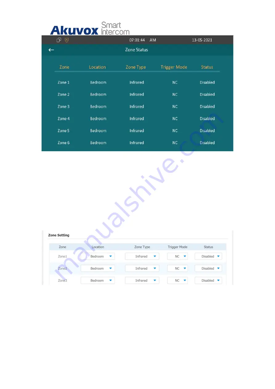 Akuvox C313W-2 Manual Download Page 74