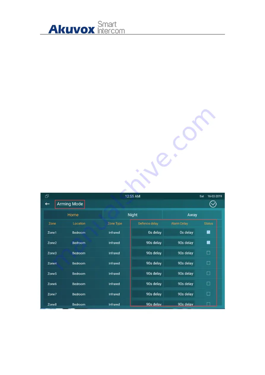 Akuvox C313W-2 Manual Download Page 75