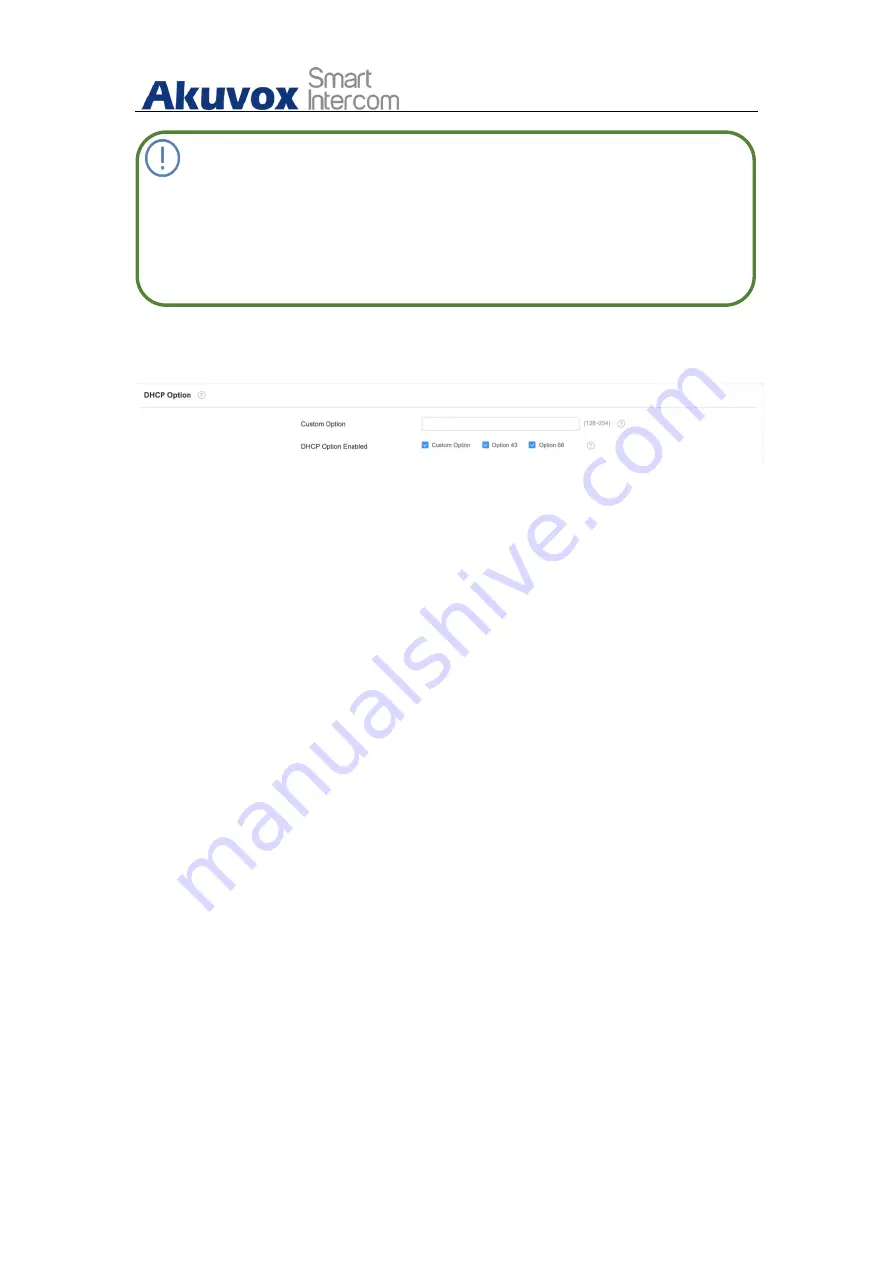 Akuvox C315 Admin Manual Download Page 109