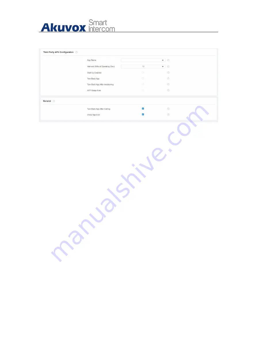 Akuvox C315 Admin Manual Download Page 125