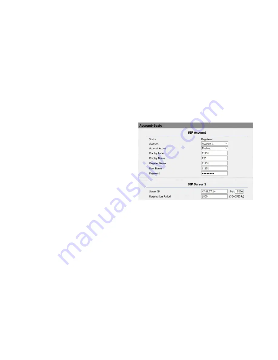 Akuvox R20 Series Admin Manual Download Page 14