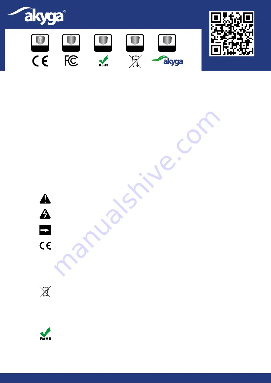 Akyga AK-EC-10 User Manual Download Page 1