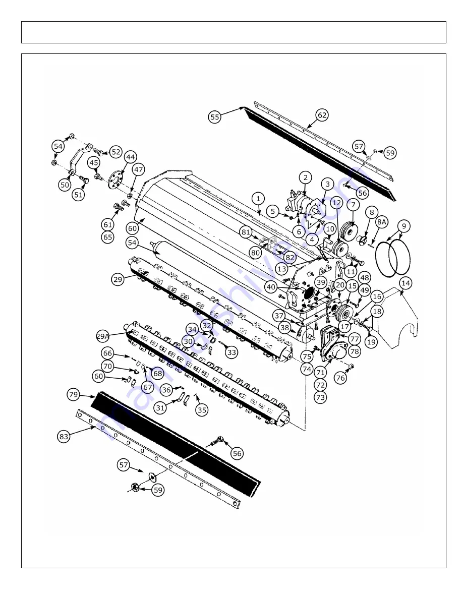 Alamo 803213P Parts Manual Download Page 54