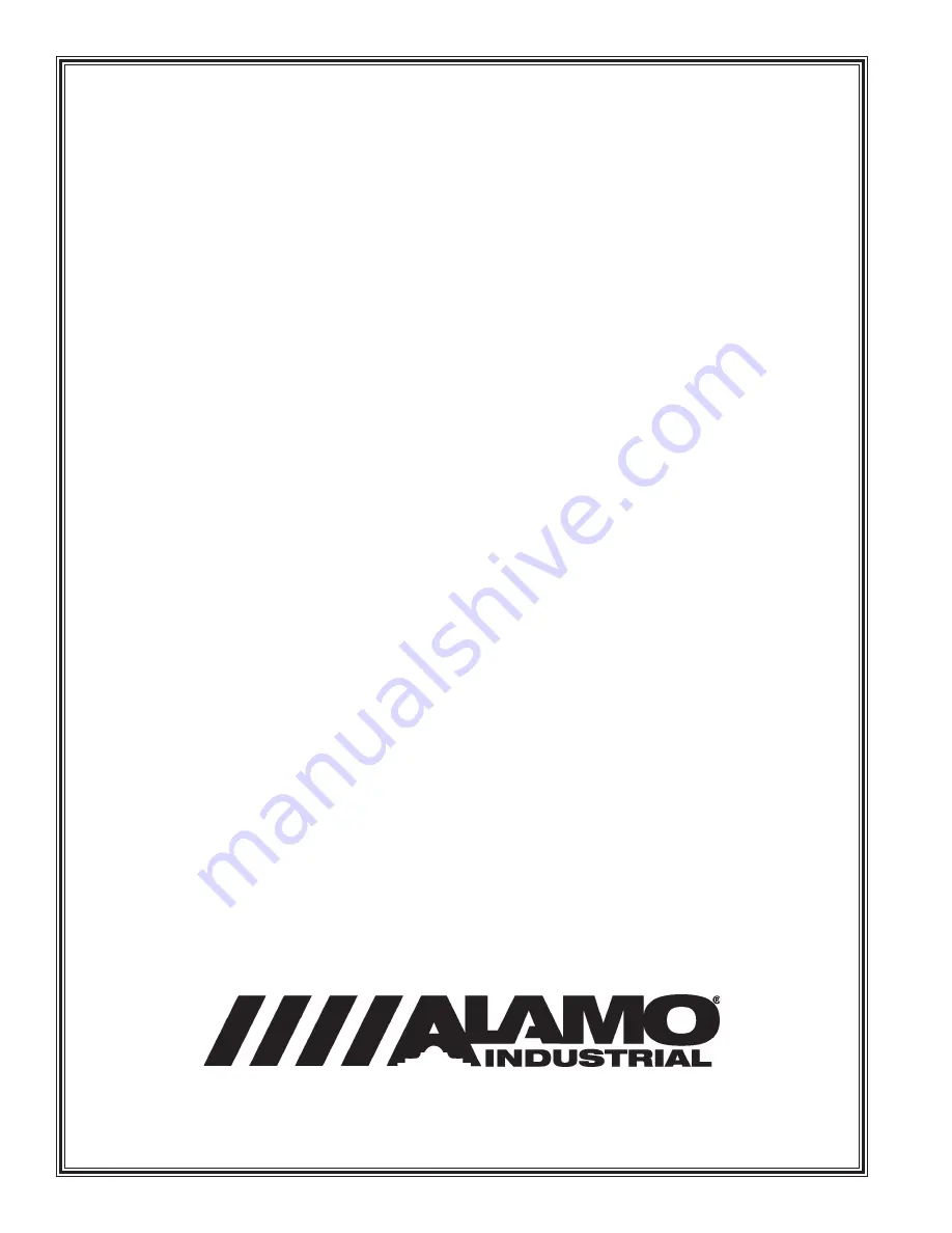 Alamo 803213P Parts Manual Download Page 118