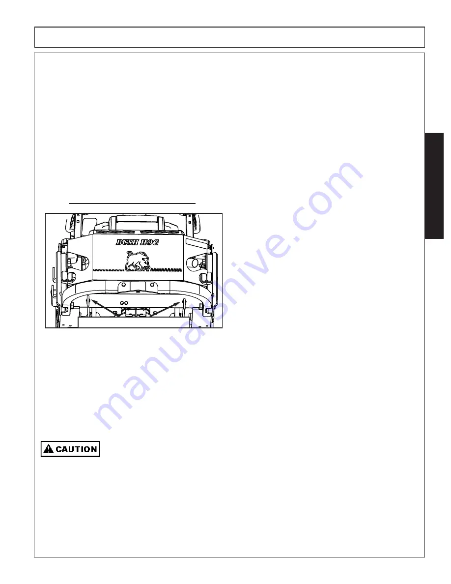 Alamo Bush Hog HDE-4 Series Operator'S Manual Download Page 53