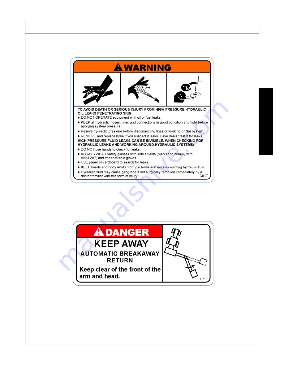 Alamo BUSH HOG RMB 1660 Operator'S Manual Download Page 33