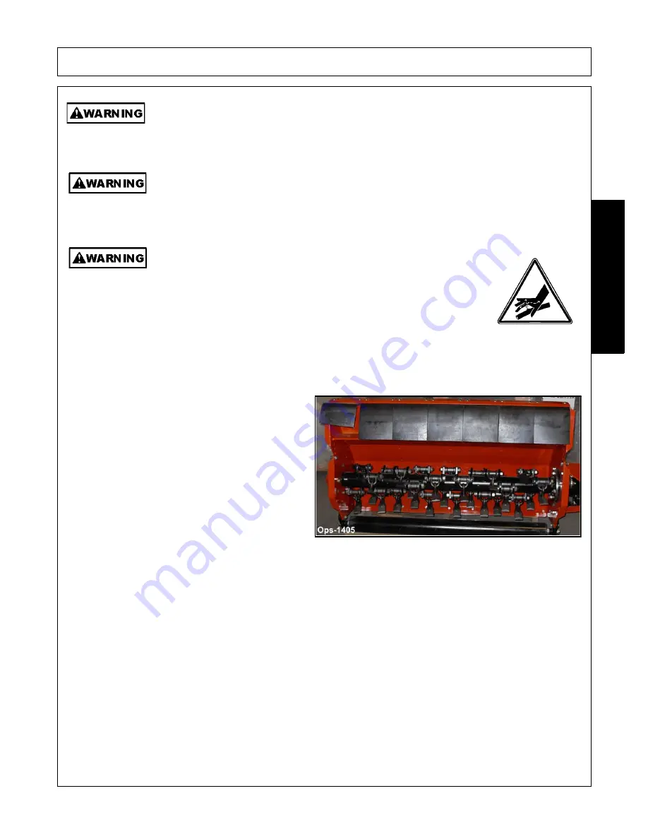 Alamo BUSH HOG RMB 1660 Operator'S Manual Download Page 137