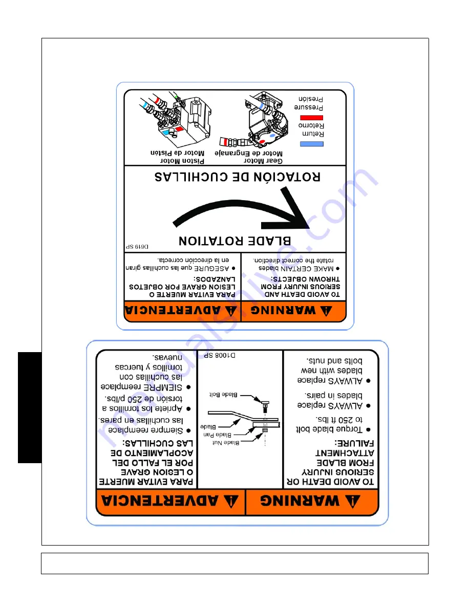 Alamo BUSH HOG RMB 1660 Operator'S Manual Download Page 194