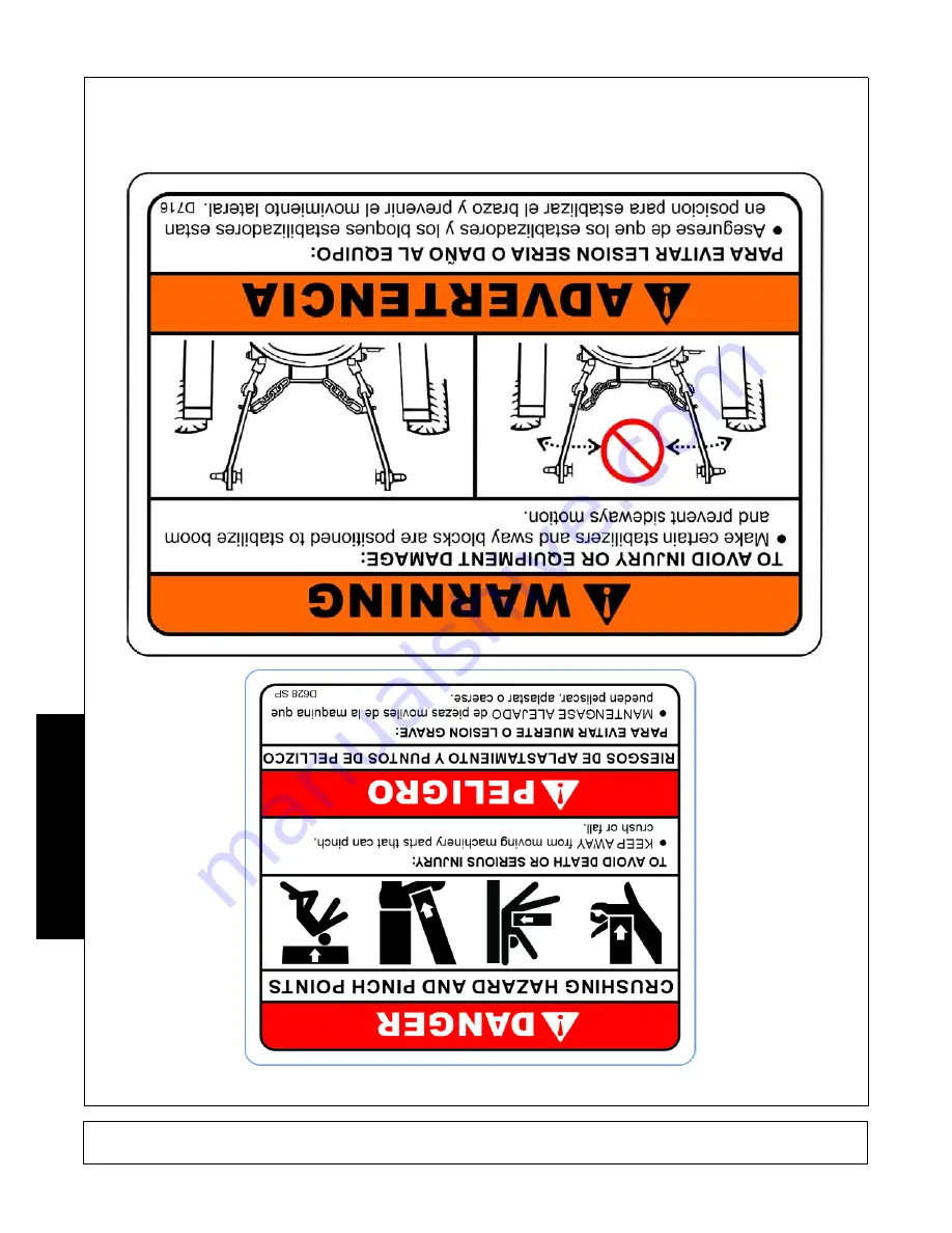 Alamo BUSH HOG RMB 1660 Operator'S Manual Download Page 202