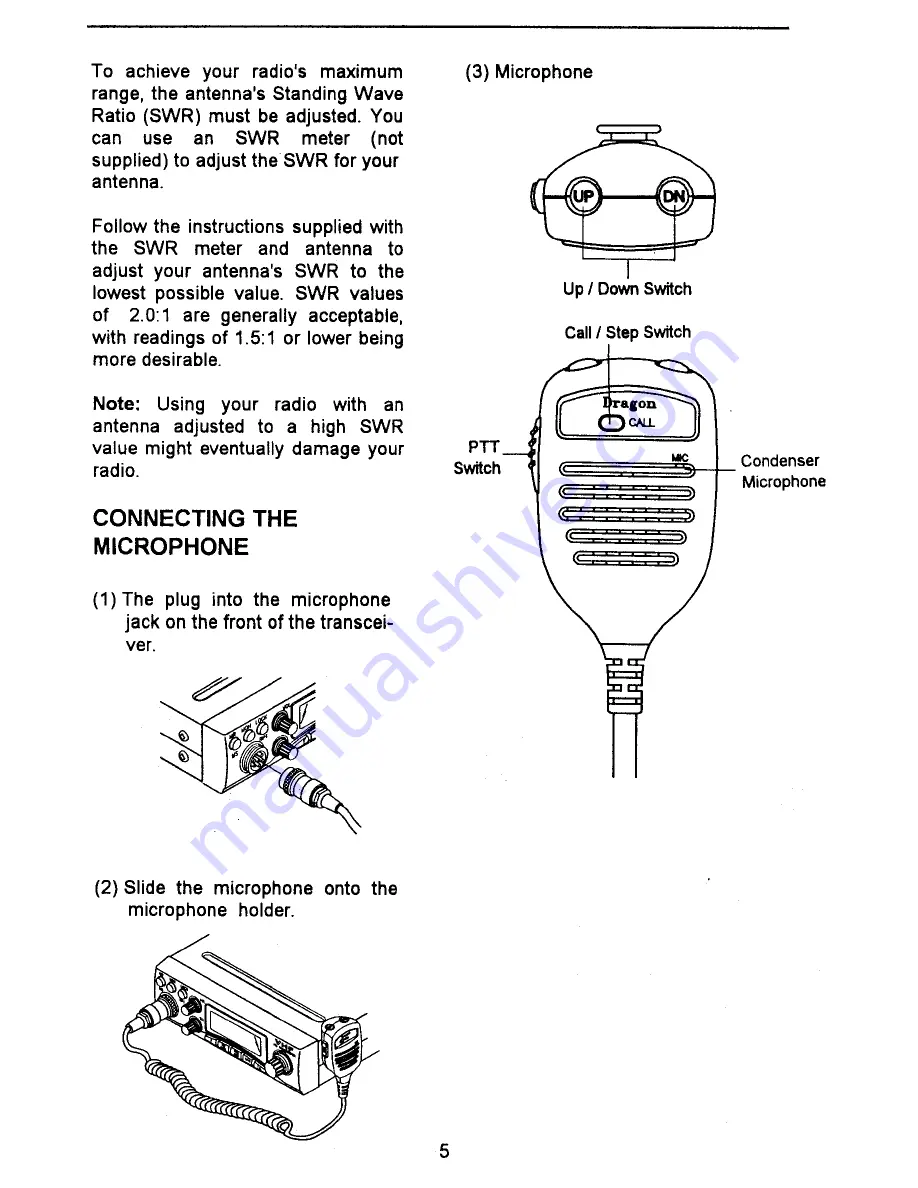 Albrecht AE 550 Instruction Manual Download Page 5