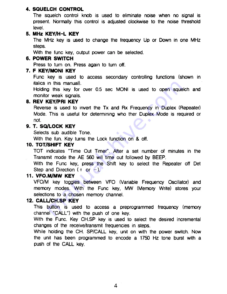 Albrecht AE 560 Instruction Manual Download Page 5