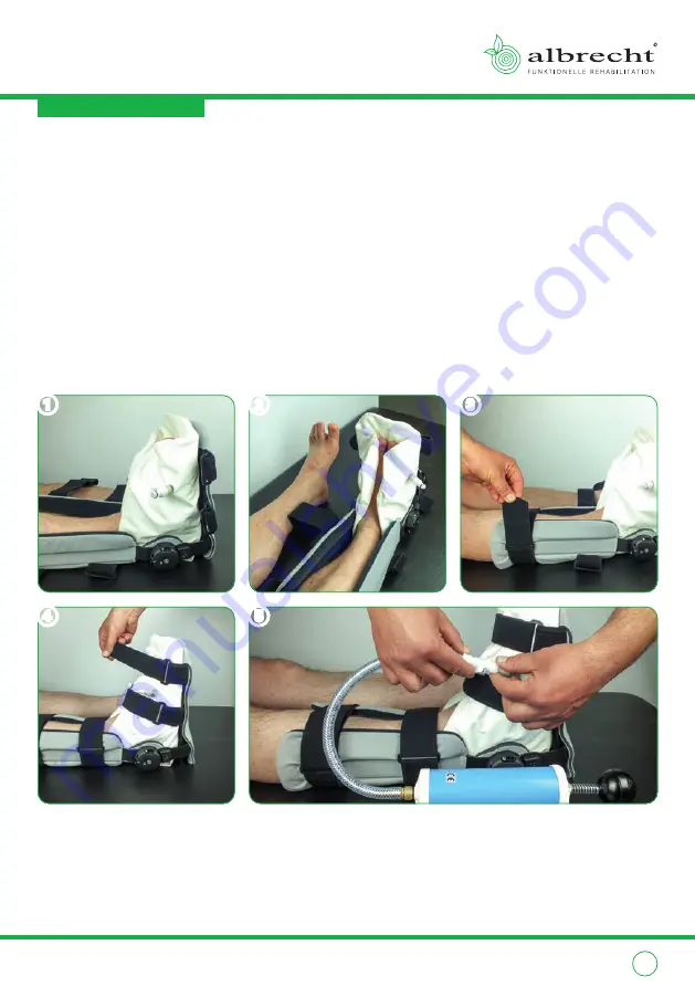 Albrecht CDS ANKLE BRACE NEURO User Instructions Download Page 17