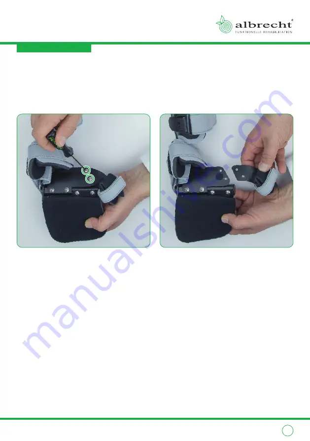 Albrecht CDS WRIST BRACE EXTENSION User Instructions Download Page 15