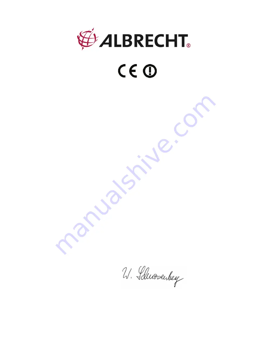 Albrecht DB 270 User Manual Download Page 58