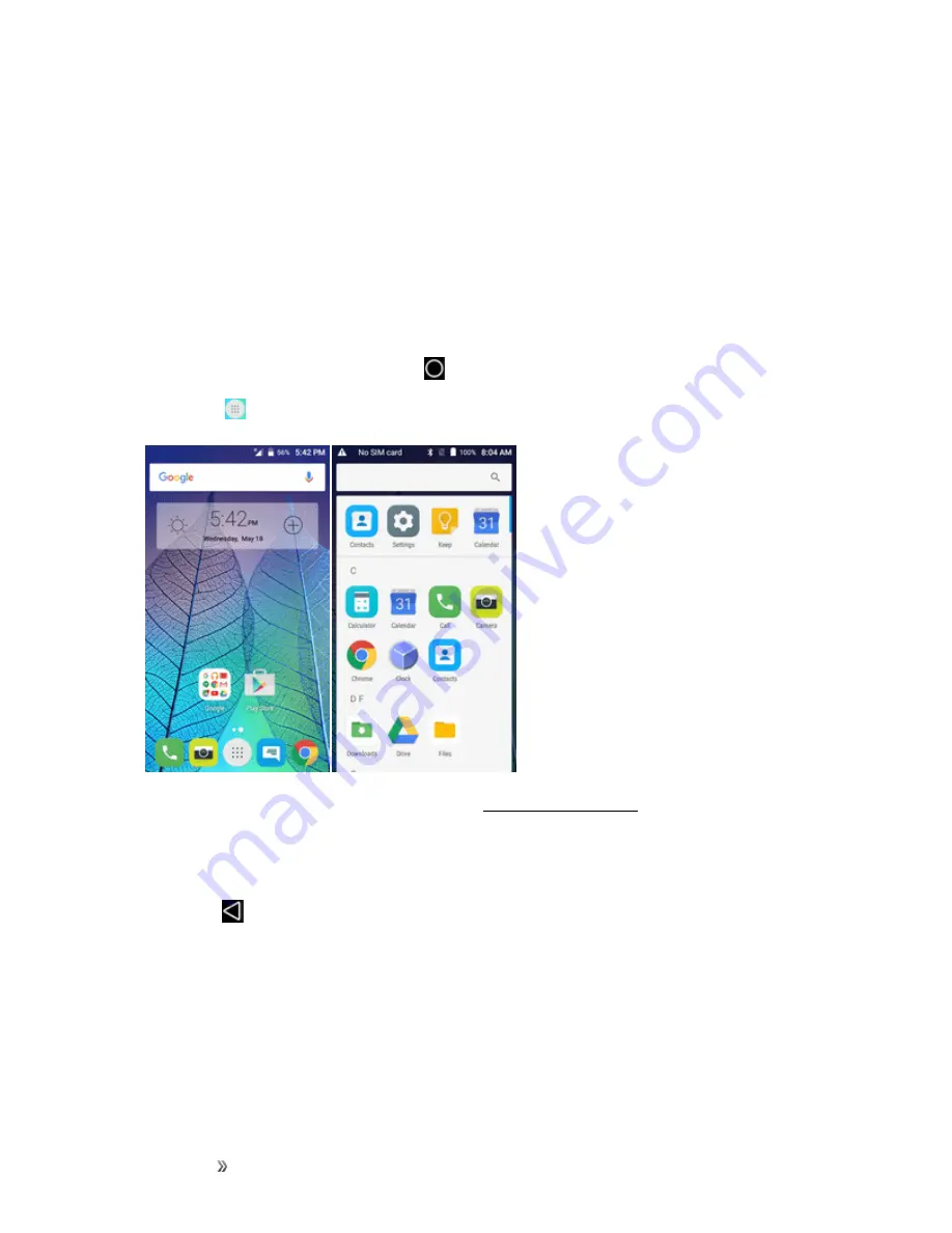 Alcatel dawn User Manual Download Page 25