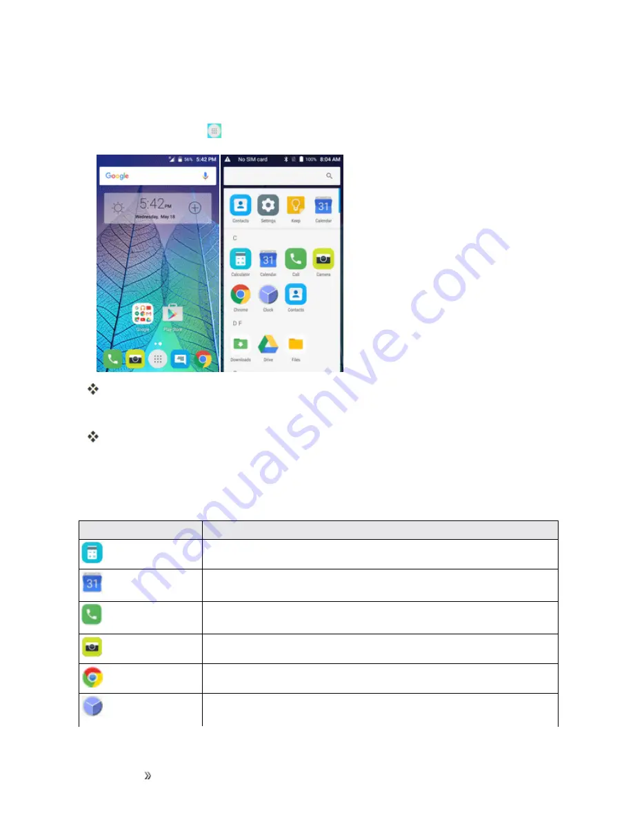 Alcatel dawn User Manual Download Page 28