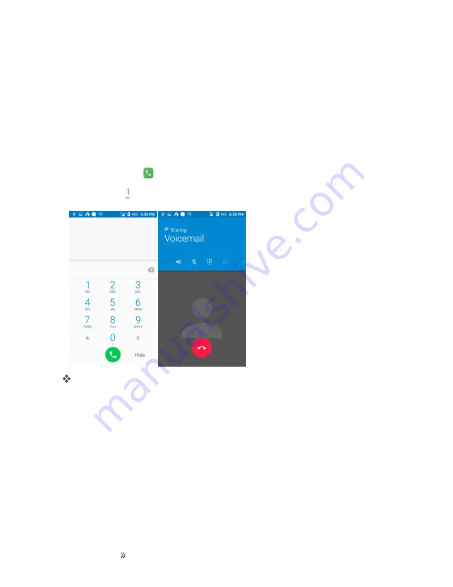 Alcatel dawn User Manual Download Page 69