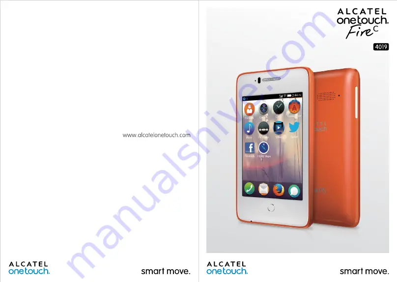 Alcatel Fire C 4019 Manual Download Page 1