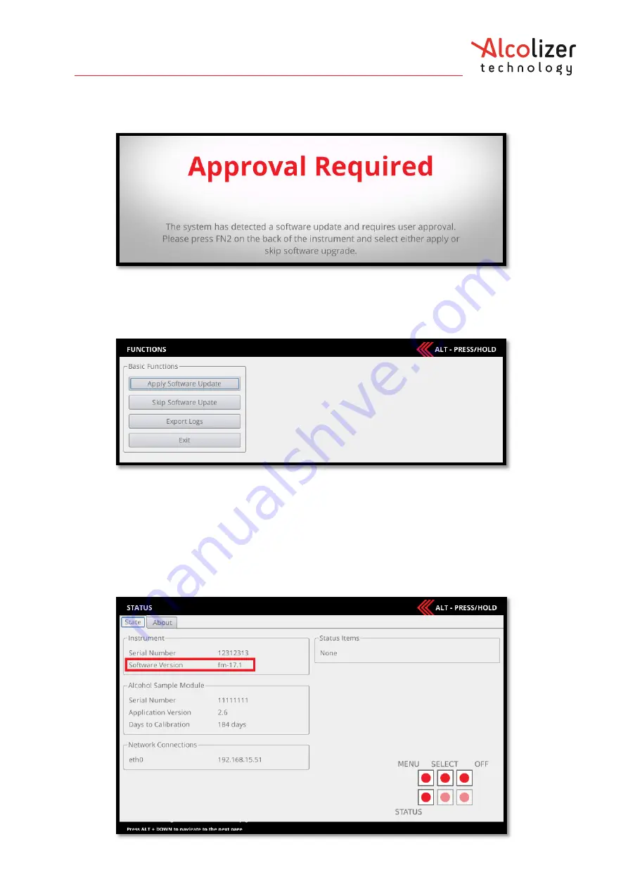 Alcolizer Centurion Quantum User Manual Download Page 38