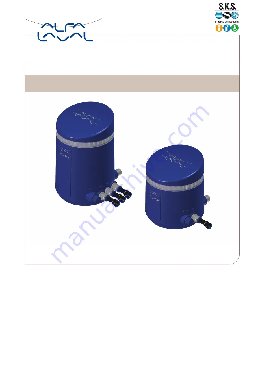 Alfa Laval ThinkTop V50 Скачать руководство пользователя страница 1