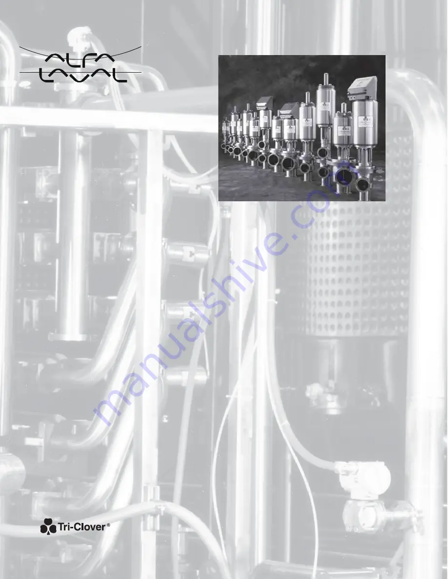 Alfa Laval Tri-Clover 741 Series Service & Installation Manual Download Page 2