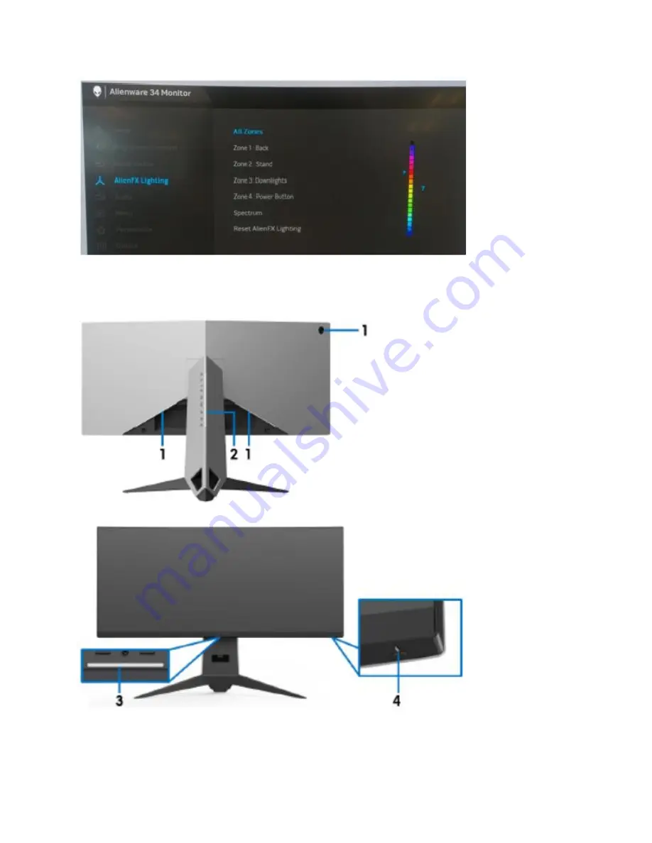 Alienware AW3418DW Скачать руководство пользователя страница 5