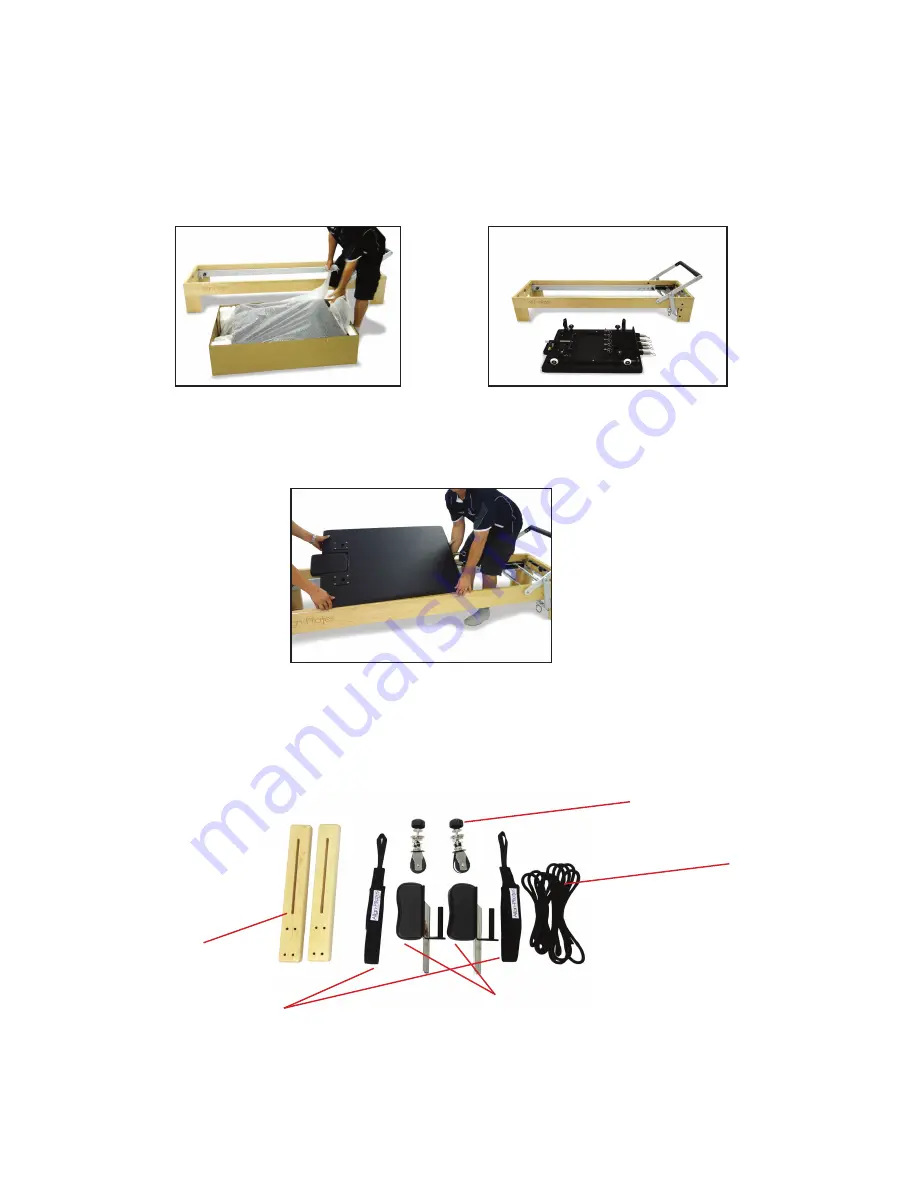 Align-Pilates M2-Pro Reformer Assembly Instructions & User Manual Download Page 4