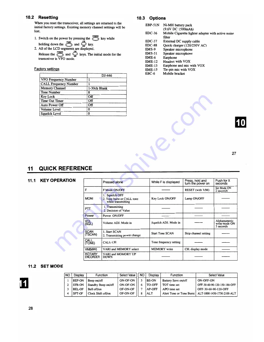 Alinco DJ-446 Скачать руководство пользователя страница 14