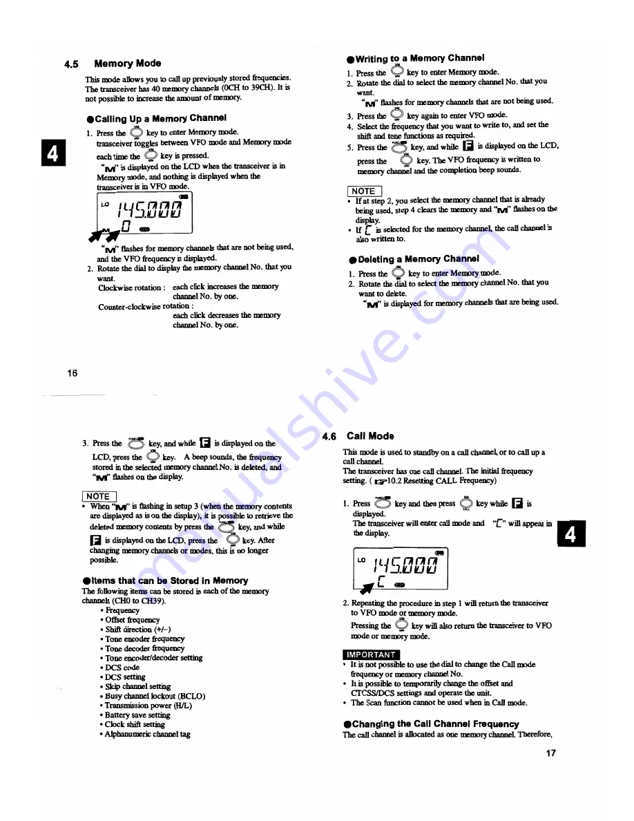 Alinco DJ-493 Instruction Manual Download Page 9