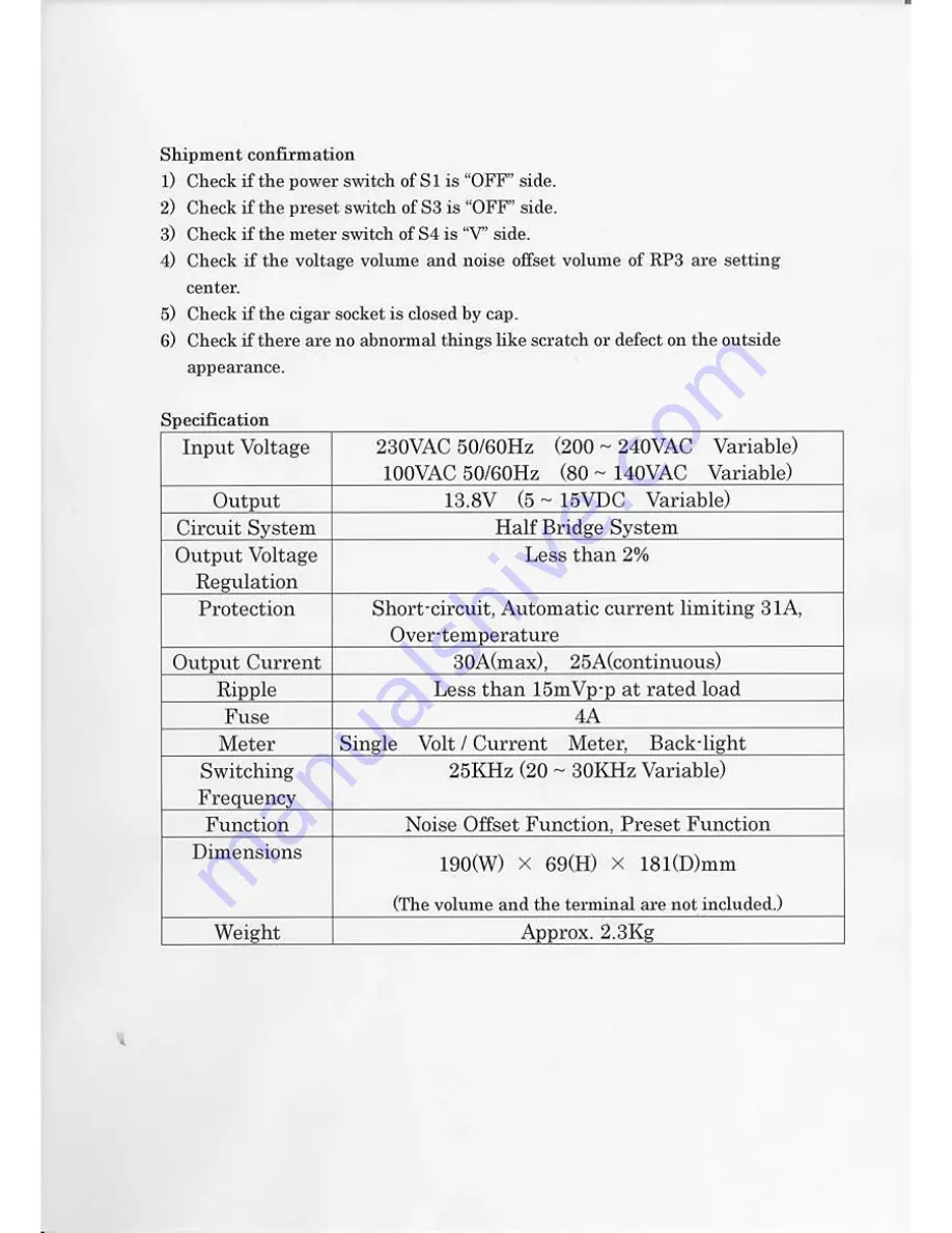 Alinco DM-330MV Adjustment Manual Download Page 5