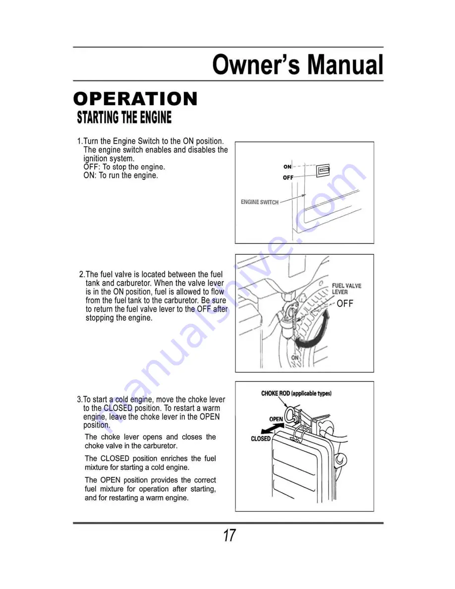 All-Power APG3009 Owner'S Manual Download Page 17