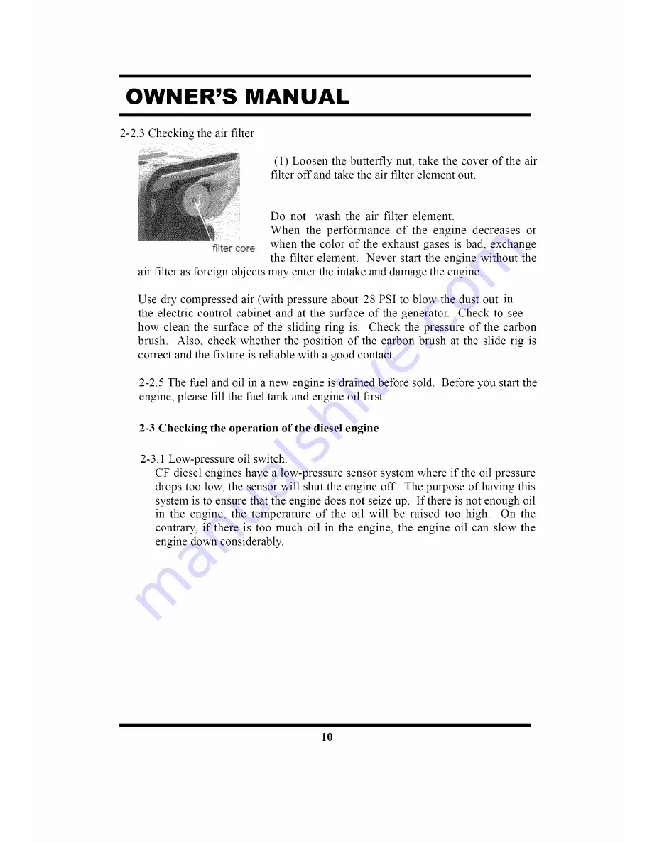 All-Power APG3201 Owner'S Manual Download Page 10