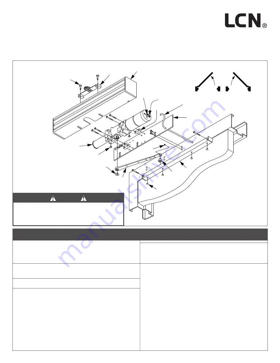 Allegion LCN 4810 Скачать руководство пользователя страница 1