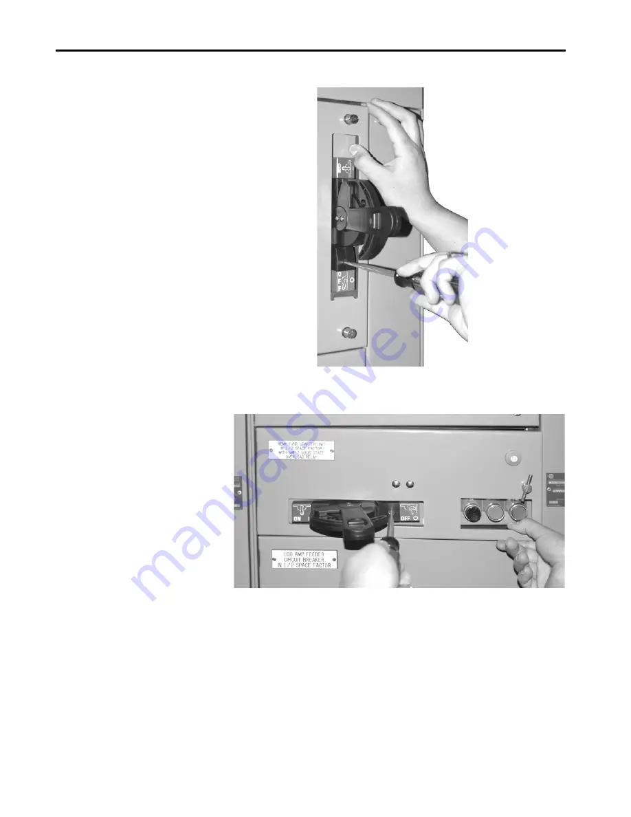 Allen-Bradley CENTERLINE 2100 Installation Instructions Manual Download Page 70