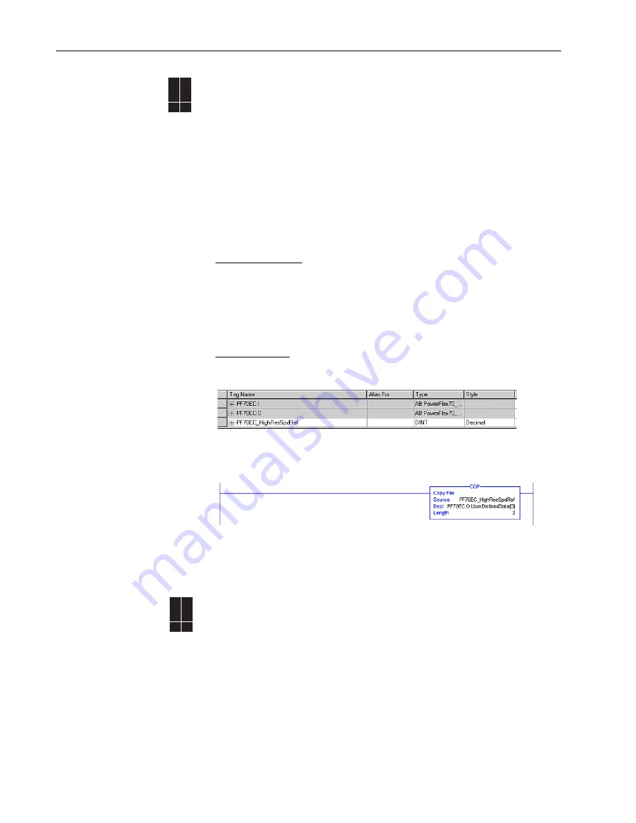 Allen-Bradley PowerFlex 70 Enhanced Control Reference Manual Download Page 52