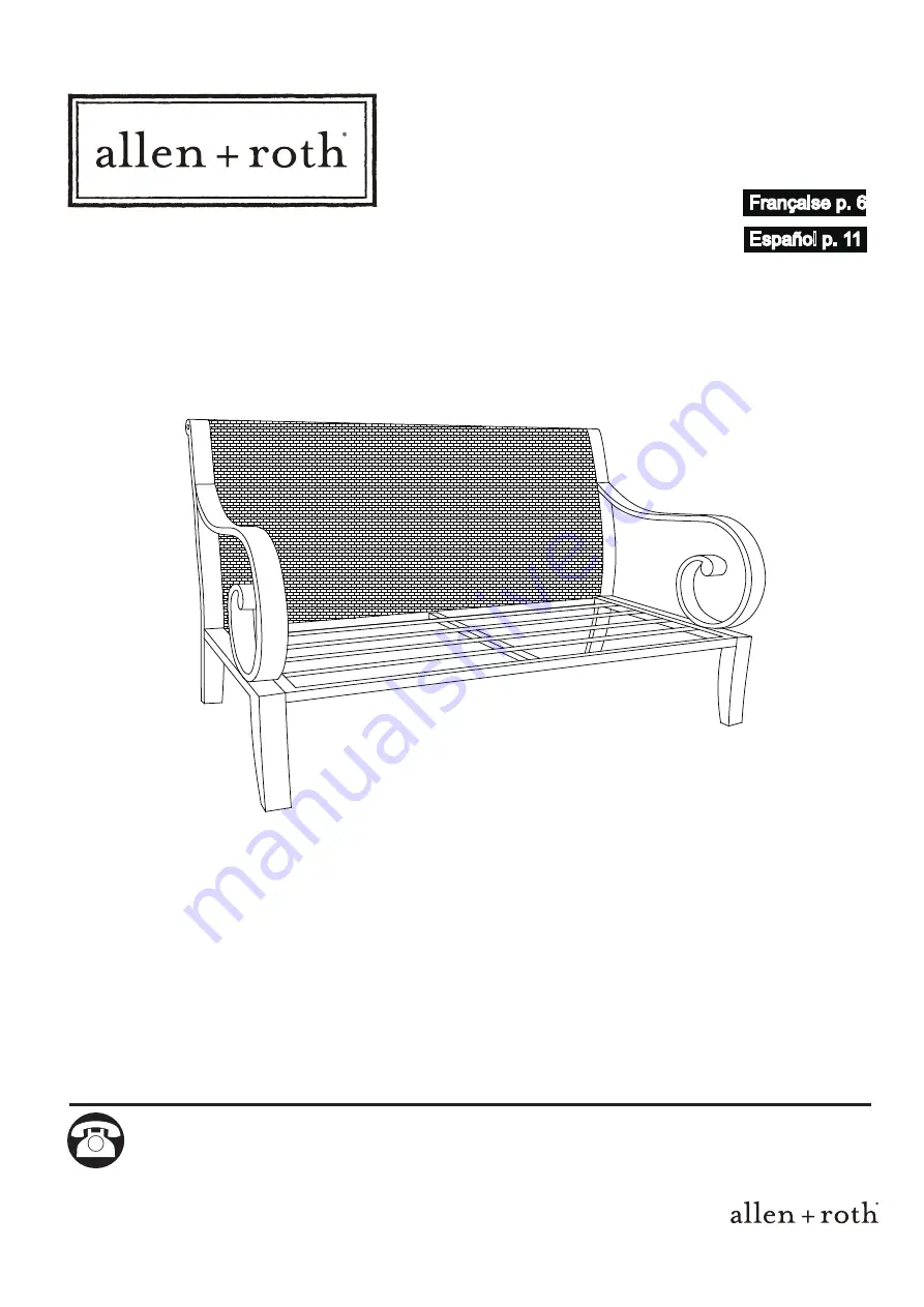 Allen + Roth 0402116 Скачать руководство пользователя страница 1