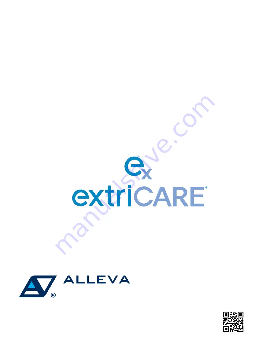 Alleva extriCARE 3600 Operating Manual Download Page 28