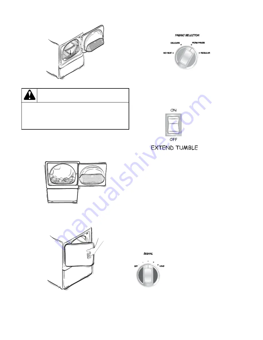 Alliance Laundry Systems DRY2025N User Manual Download Page 11