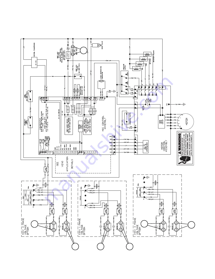 Alliance Laundry Systems HTEB17-N2802 Service Manual Download Page 47