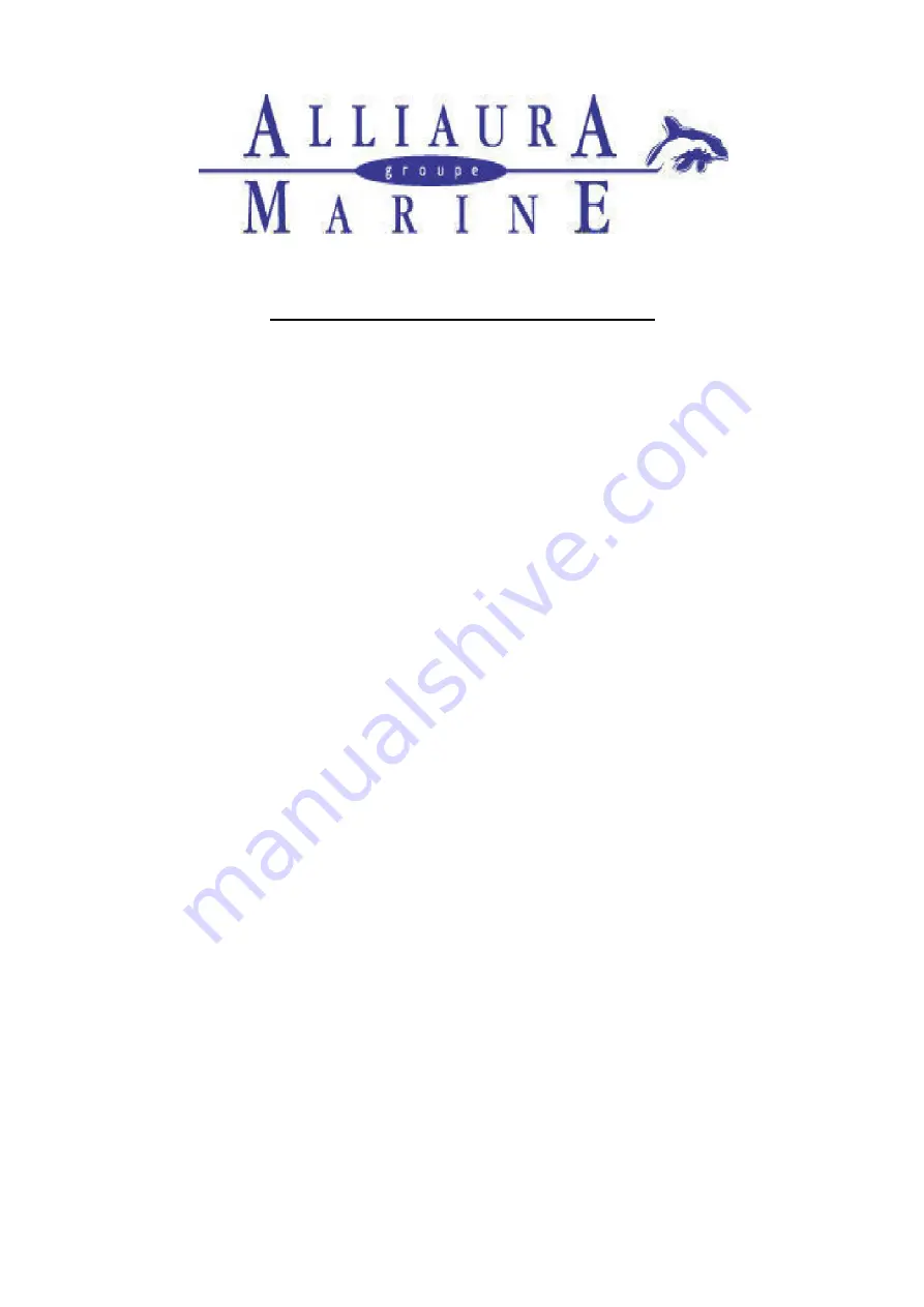 Alliaura Marine Feeling 32 Owner'S Manual Download Page 30