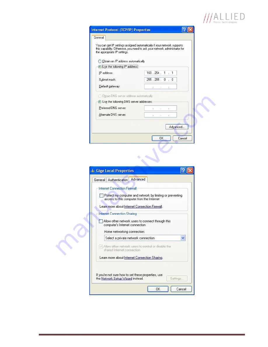 Allied Vision Technologies Prosilica GS Series Technical Manual Download Page 18