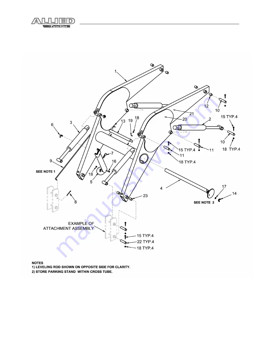 Allied 295 Operator And Parts Manual Download Page 26