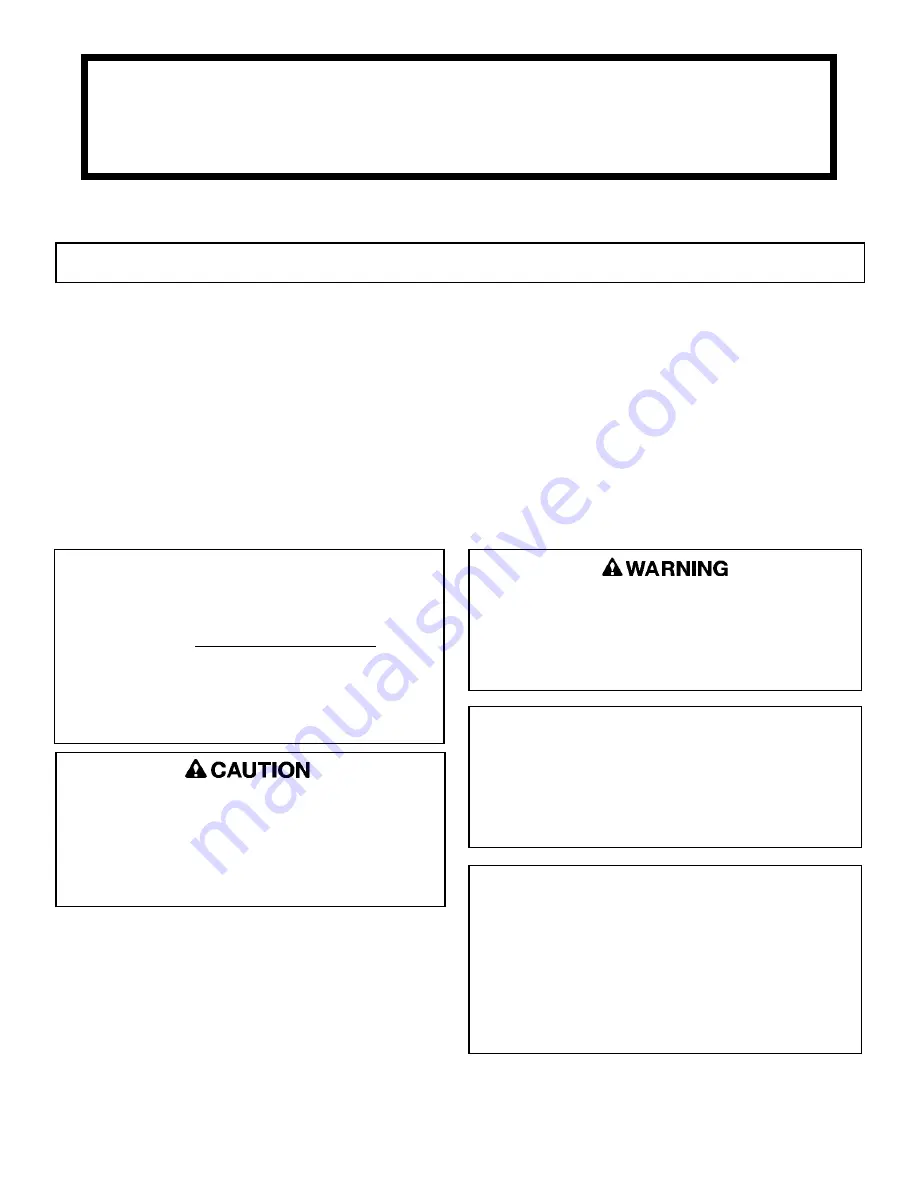 Allied 4SCU13 Installation & Start-Up Instructions Download Page 1