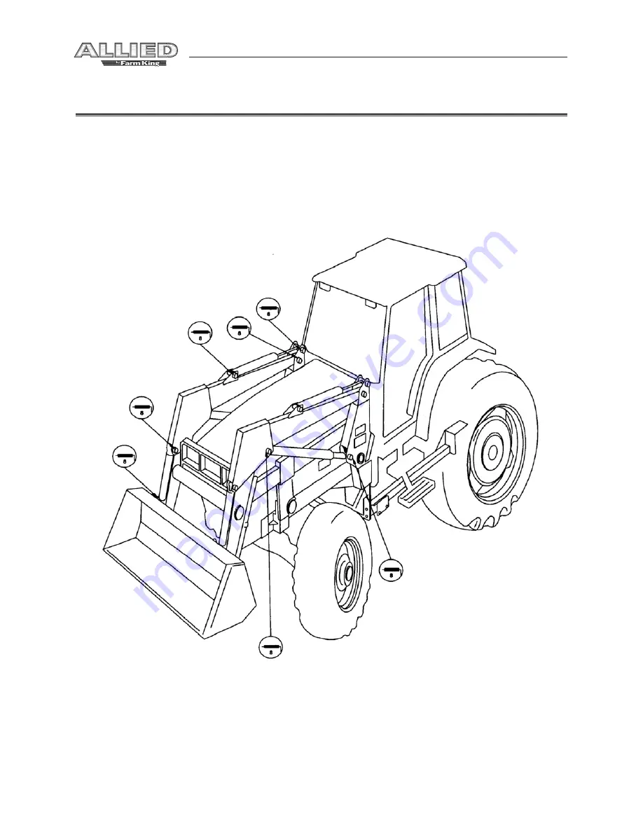 Allied 895 TSL Operator And Parts Manual Download Page 25