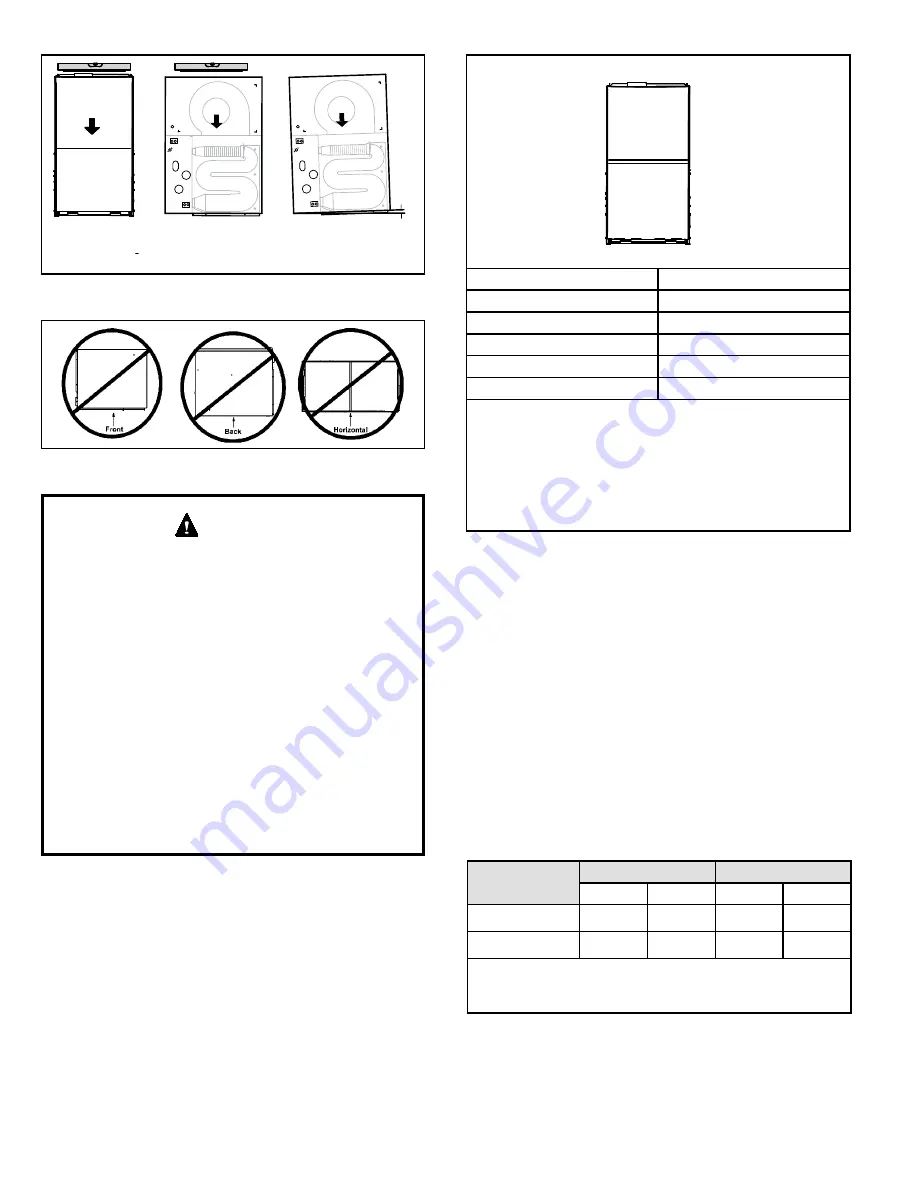 Allied A96DF1E Installation Instructions Manual Download Page 10