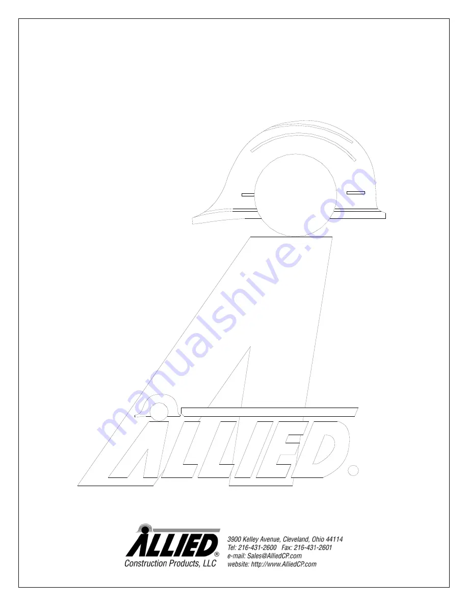 Allied AR110C Safety, Operation And Maintenance Download Page 60