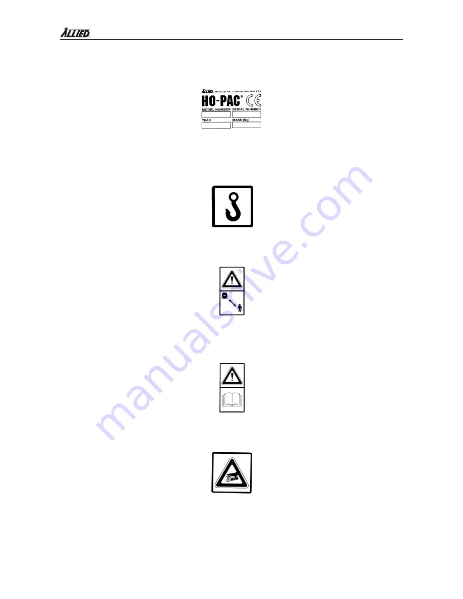 Allied HO-PAC 1000 Series Technical Manual Download Page 14