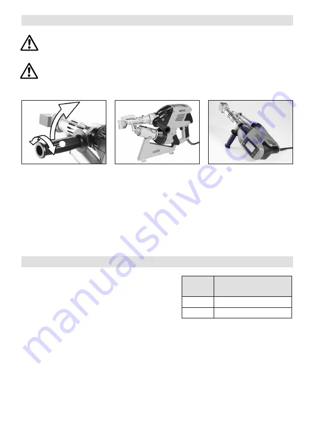 Allied LEISTER WELDPLAST S2 Operating Instructions Manual Download Page 5